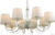 Подвесная люстра Arte Lamp A9310LM-8WG