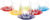 Набор для чая/кофе, Luminarc Carine Rainbow N4217