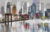 Фотообои листовые, Citydecor Мегаполис акварель