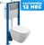 Унитаз подвесной с инсталляцией, Cersanit City Smart CO DPL EO Slim