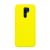 Чехол для Redmi 9 бампер AT Silicone case (Светло-желтый)
