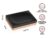 Мыльница Perfecto Linea 35-720103 (черный)