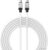 Кабель Baseus CoolPlay Series Fast Charging Data Cable 100W USB Type-C — USB Type-C (2 м, белый)