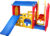 Игровой комплекс, Haenim Toy Дом с горкой и качели / DS-703