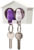 Ключница настенная, Qualy Duo Sparrow / QL10124-WH-WH-PU