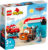 Конструктор, Lego Duplo Развлечение на автомойке Молнии Маккуина и Мэтра / 10996