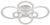 Потолочный светильник, INhome Elegant Bliss-W-BG / 4690612051840