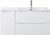 Тумба с умывальником, BelBagno ETNA-1000-2C-1A-SO-BL-R + BB1000ETL-L