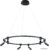 Подвесная люстра Arte Lamp Ring A2186SP-1BK