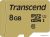 Карта памяти Transcend microSDHC 500S 8GB + адаптер