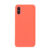 Чехол для Redmi 9A бампер AT Silicone case (Коралловый)