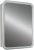 Шкаф с зеркалом для ванной, Silver Mirrors Фиджи Flip 50 / LED-00002471