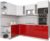 Готовая кухня, Интерлиния Мила Gloss 1.68×2.4 левая