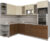 Готовая кухня, Интерлиния Мила Gloss 1.68×2.6 левая