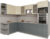 Готовая кухня, Интерлиния Мила Gloss 1.68×2.8 левая