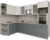 Готовая кухня, Интерлиния Мила Gloss 1.68×2.8 левая