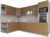 Готовая кухня, Интерлиния Мила Gloss 1.88×3.0 левая