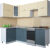 Готовая кухня, Интерлиния Мила Gloss 50-12×24