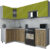 Кухонный гарнитур, Интерлиния Мила Gloss 50-12×26