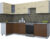 Готовая кухня, Интерлиния Мила Gloss 60-12×30