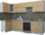 Готовая кухня, Интерлиния Мила Gloss 60-12×30
