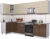 Готовая кухня, Интерлиния Мила Gloss 60-12×31