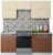 Готовая кухня, Интерлиния Мила Gloss 60-20