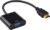 Кабель/переходник, Buro HDMI-M-VGA-F HDMI (m) VGA (f)