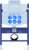 Инсталляция для унитаза, Aquatek INS-0000018