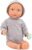 Пупс с аксессуарами, LullaBaby Мальчик в боди с капюшоном / LBY7263