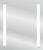 Зеркало, Cersanit Led 020 60х80 / KN-LU-LED020-60-b-Os