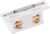 Коннектор для шинопровода, Arlight LGD-4TR-CON-MINI-WH C / 042557