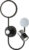 Бра, Ambrella LineTech FL51601/3 BK/CH