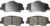 Тормозные колодки, Marshall Autoparts M2625359
