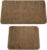 Набор ковриков для ванной и туалета, Gokyildiz Maxiform 50×80+50×40 / DUZ-5013-BROWN