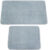 Набор ковриков для ванной и туалета, Gokyildiz Maxiform 60×100+60×50 / DUZ-6008-BLUE