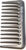 Расческа, Janeke Mini Supercomb 57872