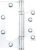 Петля дверная, Lockit MSF10075-2BB CP
