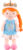Кукла, Maxitoys Хлоя с рыжей косичкой в голубом платье / MT-CR-D01202321-30