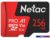 Карта памяти Netac MicroSDXC 256GB V30/A1/C10 Netac P500 Extreme Pro с адаптером