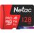 Карта памяти Netac P500 Extreme Pro 128GB NT02P500PRO-128G-R + адаптер