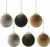 Набор шаров новогодних, Tkano New Year Essential Velvet Christmas / TK24-NY_DEC0011