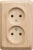 Розетка, Systeme (Schneider) Electric Этюд PA16-105D