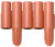 Бордюр садовый, Prosperplast Palisada / IPAL7-R624