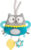 Прорезыватель для зубов, Canpol Pastel Friends Сова / 68/065_tur