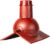 Аэратор коньковый, Krovent Pipe-Cone для любого типа кровли RAL 3009