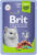 Влажный корм для кошек, Brit Premium для взрослых кошек ягненок в желе / 5050147