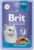 Влажный корм для кошек, Brit Premium для взрослых стерилизованных перепелка в желе / 5050215