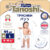 Подгузники-трусики детские, Tanoshi Premium Baby Pants L 9-14кг