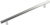 Ручка для мебели, Boyard R0240/128 / RR002CP.5/128